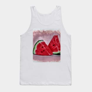 Watermelon Hand Drawn Sketch Tank Top